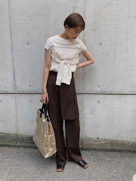 MARIKOさん（レディース・168cm）の秋コーディネート