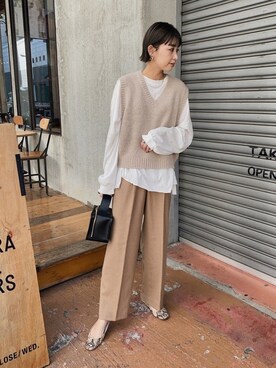 MARIKOさん（レディース・168cm）の秋コーディネート