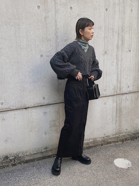 MARIKOさん（レディース・168cm）の冬コーディネート