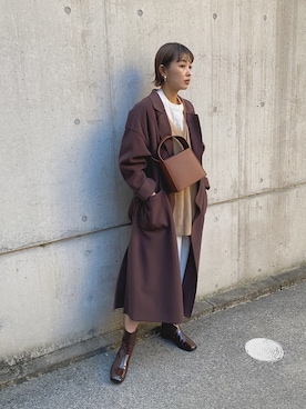 MARIKOさん(レディース・168cm)の冬コーディネート