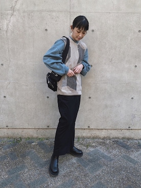 MARIKOさん（レディース・168cm）の冬コーディネート