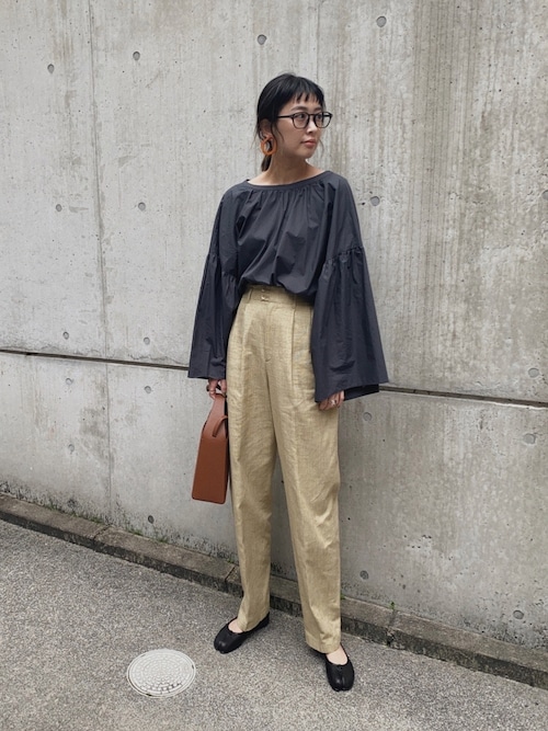 6(ROKU) HEM GOMU PANTS パンツ 6（ロク）の「＜6(ROKU)＞HEM GOMU PANTS/パンツ（その他パンツ