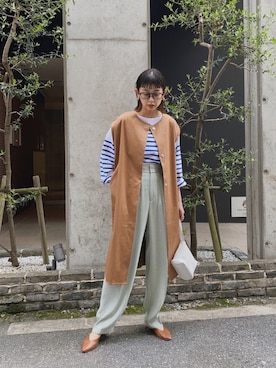 MARIKOさん（レディース・168cm）の春コーディネート