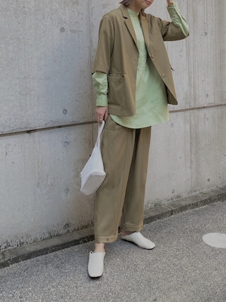 6（ロク）の「＜6(ROKU)＞RAYON COTTON SHORT SLEEVE JACKET