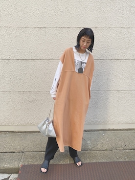 MARIKOさん（レディース・168cm）の夏コーディネート