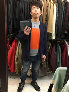 gluttony034さん（メンズ・166cm）の冬コーディネート