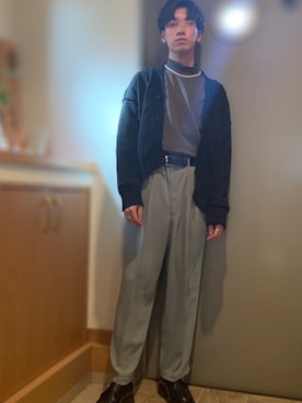 厚底ローファー のメンズ人気ファッションコーディネート Wear