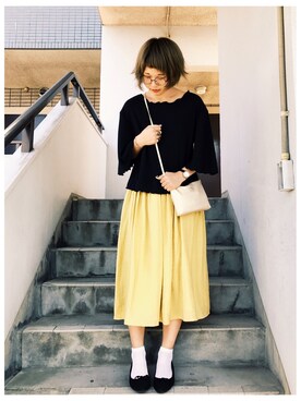 うーさん 。さん（レディース・164cm）の夏コーディネート