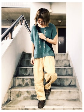 うーさん 。さん（レディース・164cm）の夏コーディネート