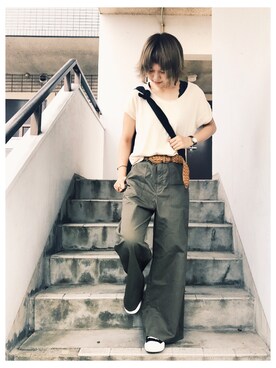 うーさん 。さん（レディース・164cm）の夏コーディネート