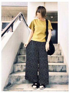 うーさん 。さん（レディース・164cm）の夏コーディネート