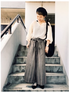 うーさん 。さん（レディース・164cm）の秋コーディネート