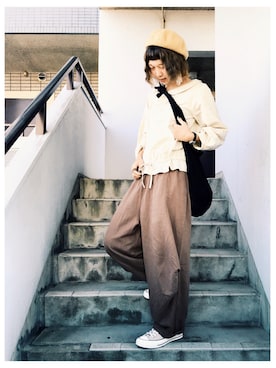 うーさん 。さん（レディース・164cm）の秋コーディネート