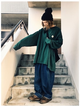 うーさん 。さん（レディース・164cm）の秋コーディネート