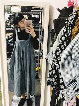 うーさん 。さん（レディース・167cm）の冬コーディネート