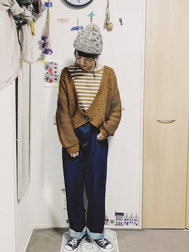 うーさん 。さん（レディース・167cm）の秋コーディネート