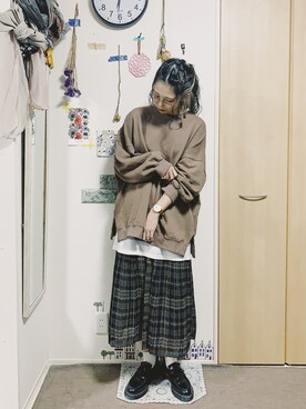 うーさん 。さん（レディース・167cm）の秋コーディネート