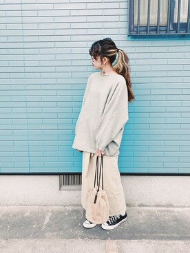 うーさん 。さん(レディース・167cm)の冬コーディネート