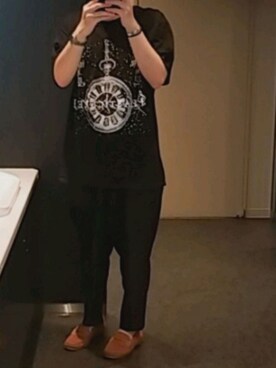 「BEAMS（ビームス）のアイテム（スラックス）」を使った、takuさん（メンズ・171cm）の春コーディネート