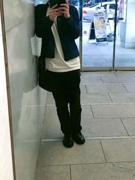 「HANES（ヘインズ）のアイテム（パンツ）」を使った、takuさん（メンズ・171cm）の夏コーディネート