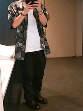 「アイテム（その他トップス）」を使った、takuさん（メンズ・171cm）の夏コーディネート