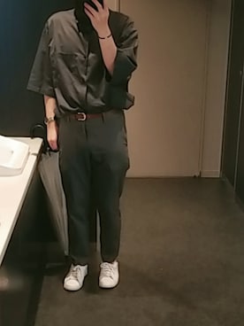 「ルーズフィット」｜takuさん（メンズ・171cm）の夏コーディネート