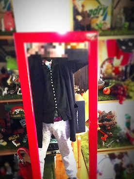 「La porte de demain（ラポルトドゥドゥマン）のアイテム」を使った、maison rennewさん（メンズ・166cm）の冬コーディネート