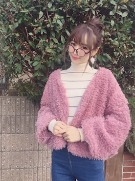 しほみさん（レディース・163cm）の冬コーディネート