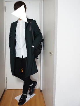 いっせいさん（メンズ・178cm）の冬コーディネート