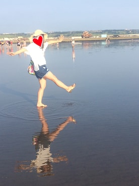 「CHARLES JOURDAN（シャルルジョルダン）のアイテム」を使った、pipipiさん（レディース・154cm）の夏コーディネート