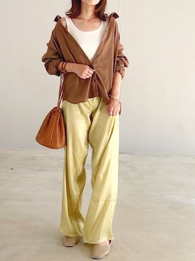 hitomiさん（レディース・154cm）の秋コーディネート