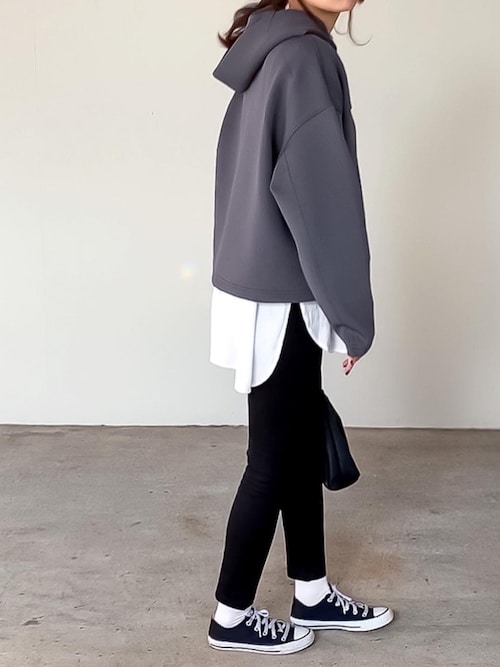 Hitomi ユニクロのパーカーを使ったコーディネート Wear