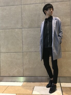 「WILD PARTY（ワイルドパーティ）のアイテム」を使った、きょうすけさん（メンズ・175cm）の秋コーディネート