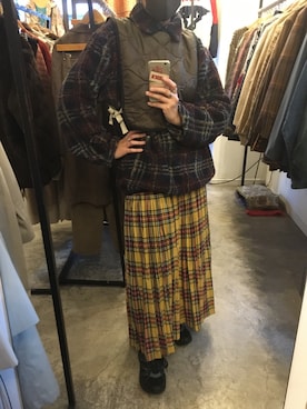 「Balenoのアイテム」を使った、北の月さん（レディース・160cm）の秋コーディネート