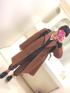 「ちょい寒い」｜さやかさん（レディース・158cm）の冬コーディネート