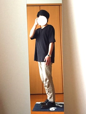 「ANALOG.（アナログ）のアイテム」を使った、しょーごさん（メンズ・168cm）の夏コーディネート