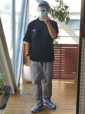 「BEN DAVIS/WHITE LABEL（ベンデイビス ホワイトラベル）のアイテム」を使った、iuriurさん（メンズ・175cm）の春コーディネート