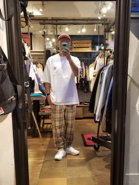 「Onitsuka Tiger（オニツカタイガー）のアイテム（スニーカー）」を使った、iuriurさん（メンズ・175cm）の春コーディネート