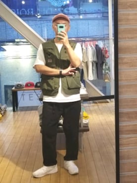 「Onitsuka Tiger（オニツカタイガー）のアイテム（スニーカー）」を使った、iuriurさん（メンズ・175cm）の春コーディネート