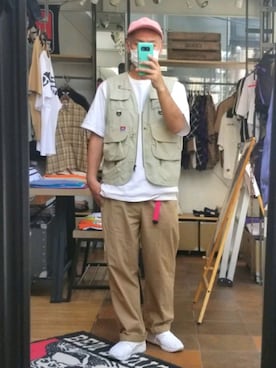 「Onitsuka Tiger（オニツカタイガー）のアイテム（スニーカー）」を使った、iuriurさん（メンズ・175cm）の春コーディネート