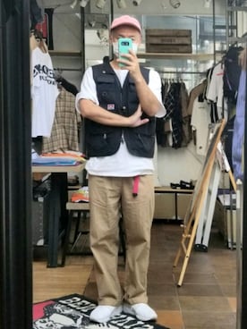 「Onitsuka Tiger（オニツカタイガー）のアイテム（スニーカー）」を使った、iuriurさん（メンズ・175cm）の春コーディネート