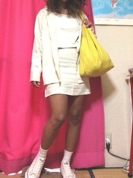 「Afends（アフェンズ）のアイテム（トップス）」を使った、anitaさん（レディース・153cm）の夏コーディネート