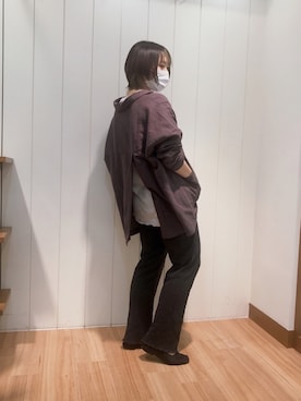 「TSUHARU by Samansa Mos2（ツハルバイサマンサモスモス）のアイテム（その他アウター）」を使った、itoさん（レディース・160cm）の春コーディネート