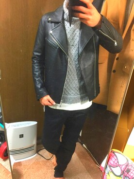 マーシーさん（メンズ・176cm）の冬コーディネート