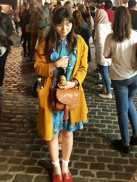 「PRIMARK（プライマーク）のアイテム（ワンピース/ドレス）」を使った、HPWさん（レディース・158cm）の秋コーディネート