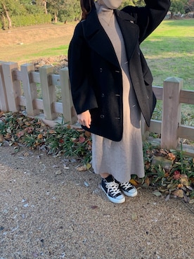 ハルママ🐻‍❄️🩵さん（レディース・156cm）の秋コーディネート