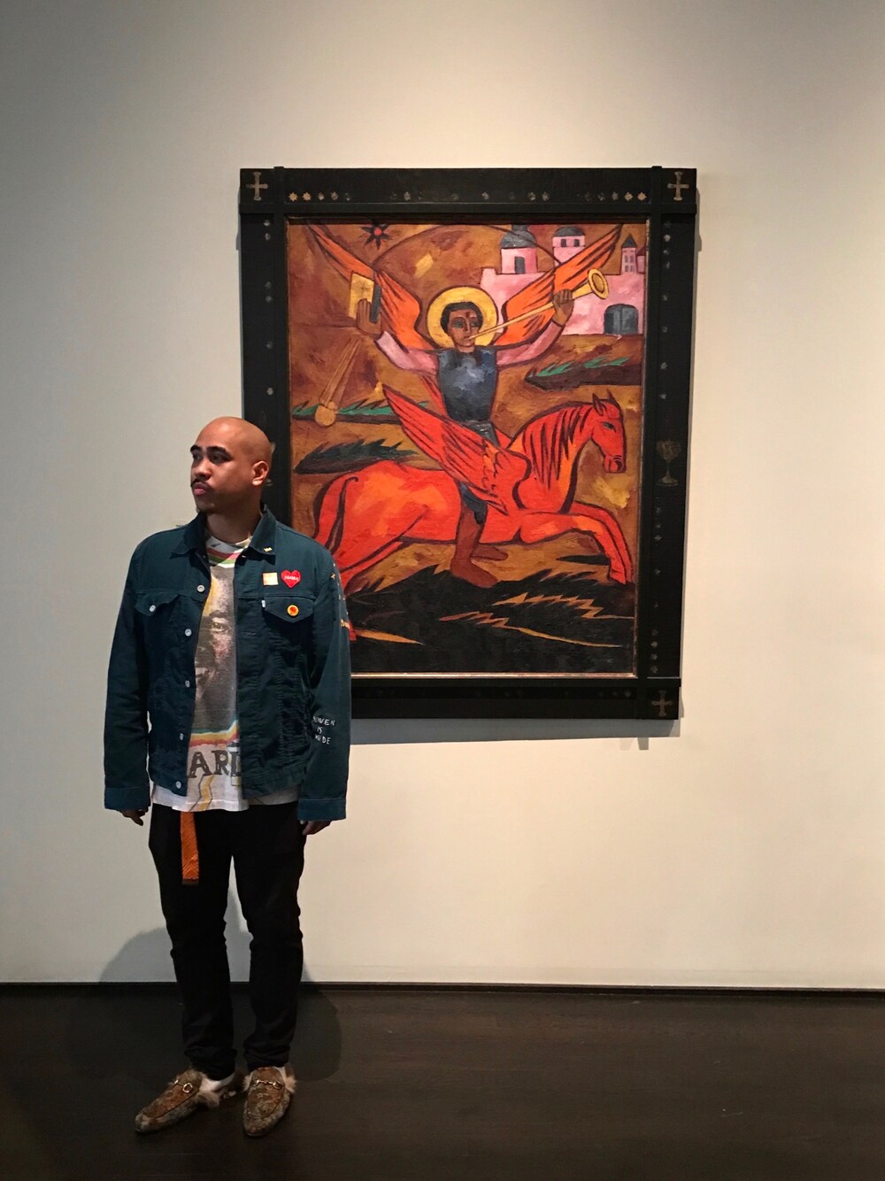 「ootd、ErickDeVera、STYLE、fashion、GUCCI、Japan、WEARBOOKエントリー、menswear、men」｜「GUCCIのアイテム（ビーチサンダル、その他）」を使った、Erick DeVeraさん（メンズ・173cm）の冬コーディネートの1枚目の写真