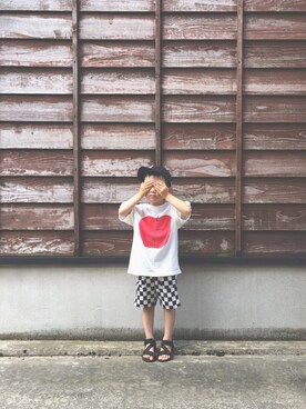 Mさん（キッズ・110cm）の夏コーディネート