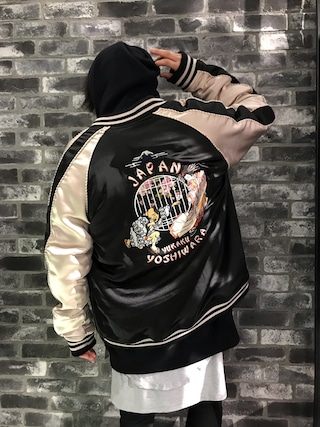 ゆう　GOSTAR DE FUGA スカジャン GOSTAR DE FUGA（ゴスタール ジフーガ）の「限定スカジャン/横須賀