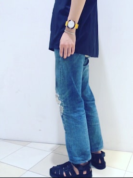 shake used clothingさん(メンズ・180cm)の夏コーディネート